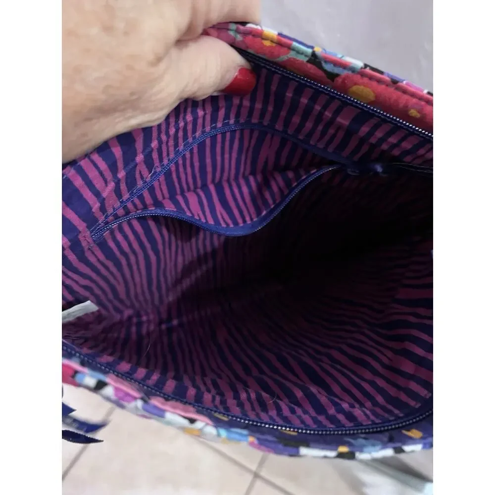Vera Bradley Purple Floral Crossbody Bag